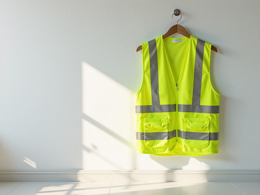 黄色工业安全帽特写,表面光滑反光材质,侧面有品牌标识,白色背景